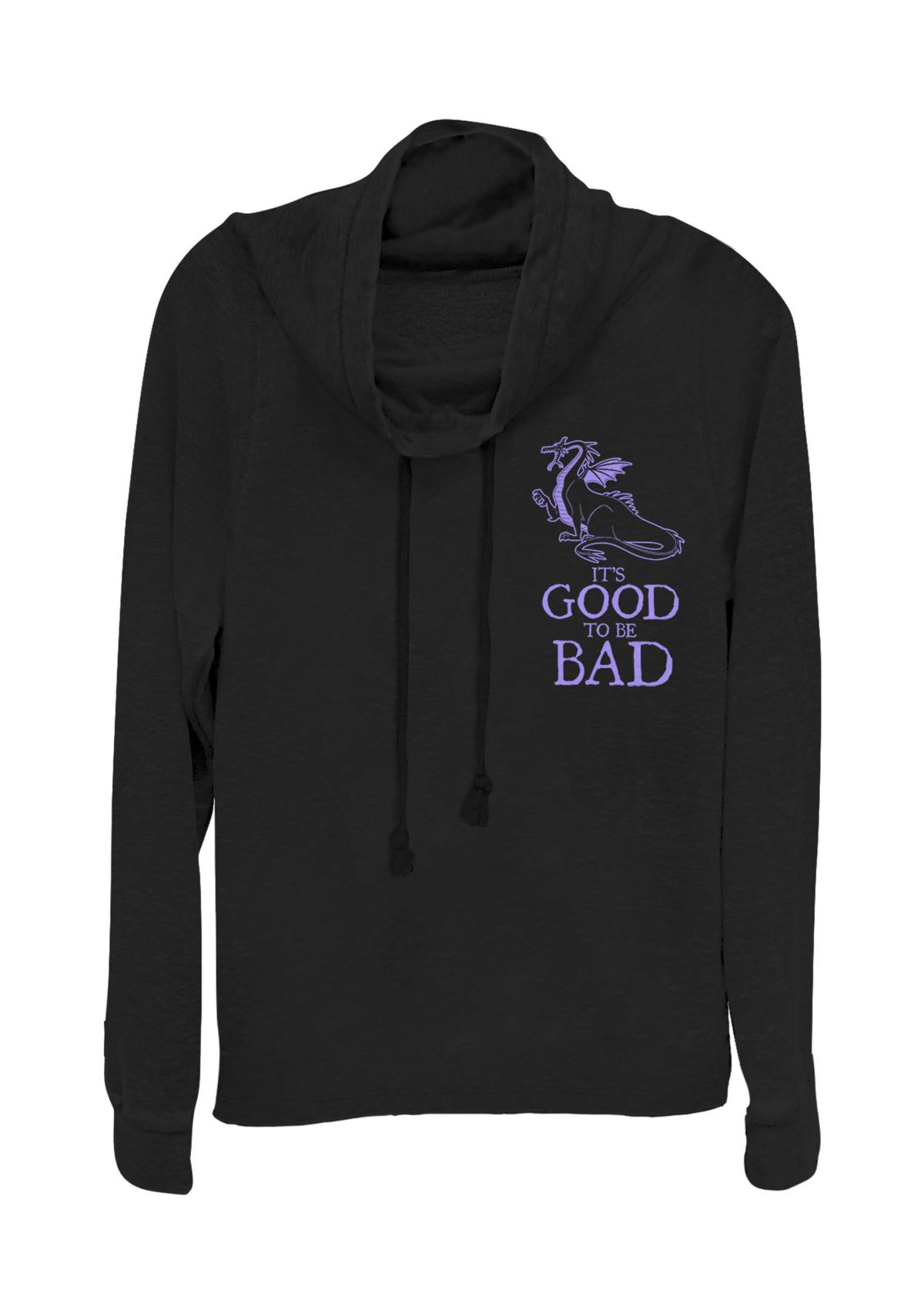 Juniors  Good to be Bad Left Pullover Top