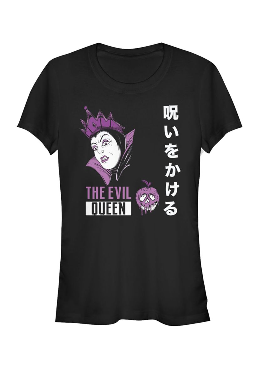 Juniors Evil Queen Kanji T-Shirt