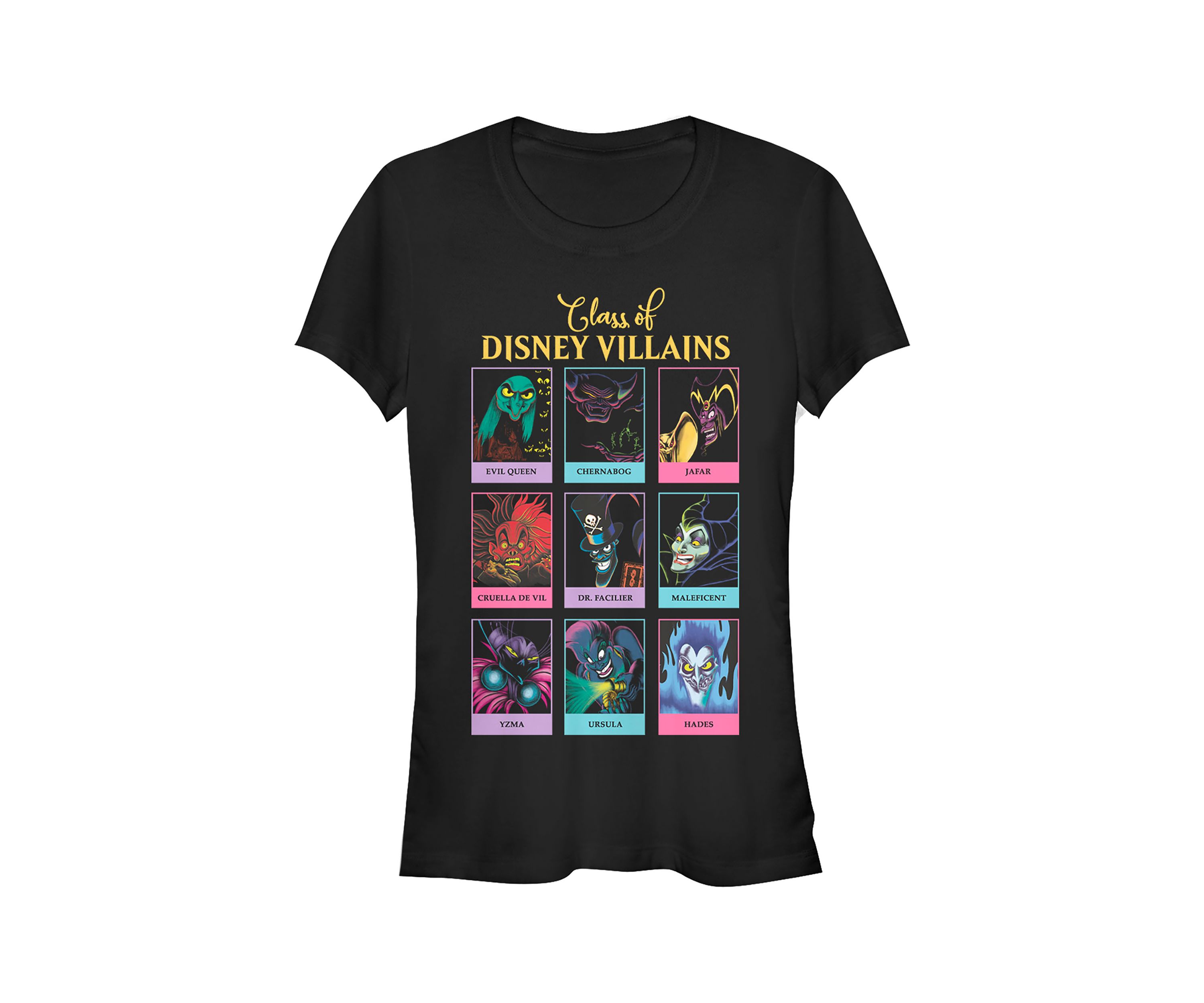 Juniors  Villains Year Book T-Shirt
