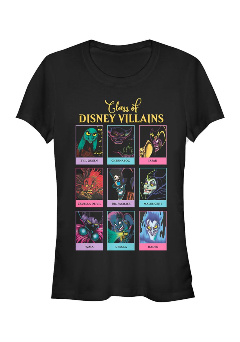 Juniors  Villains Year Book T-Shirt