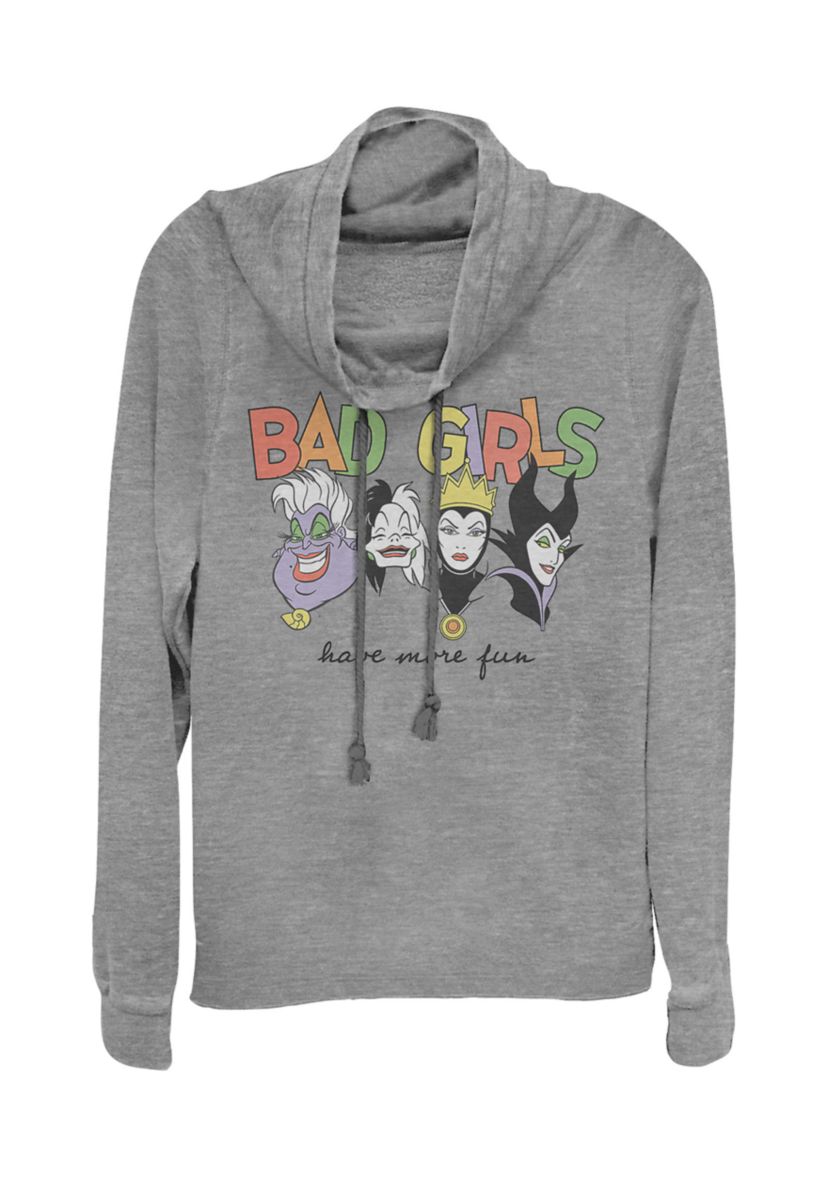 Juniors  Bad Girls Fun Pullover Top