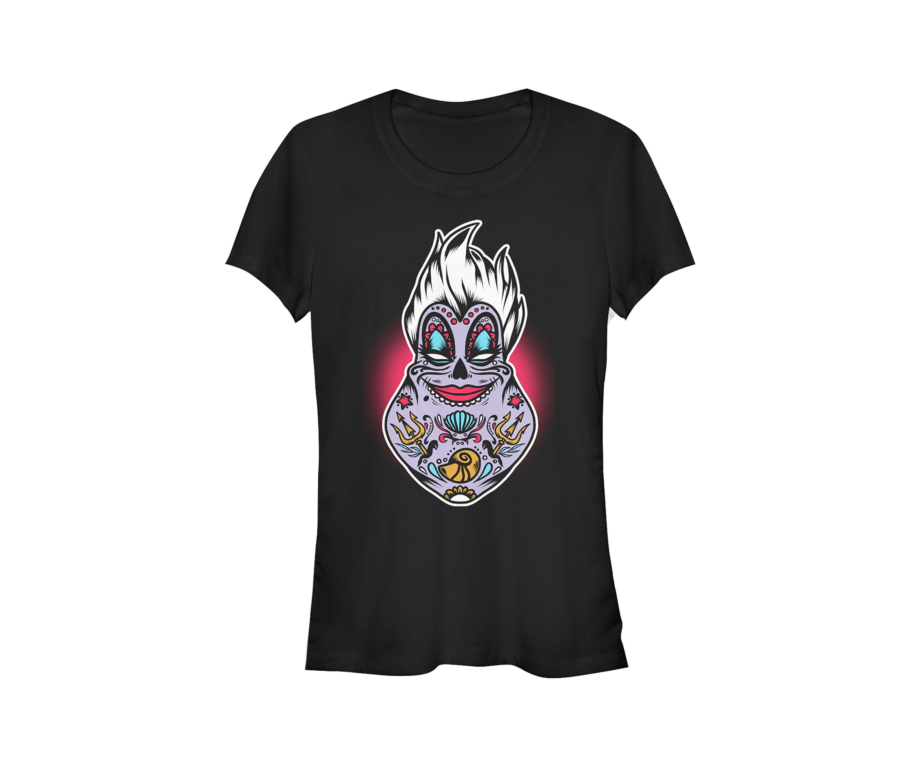 Juniors Sugar Skull Ursula T-Shirt