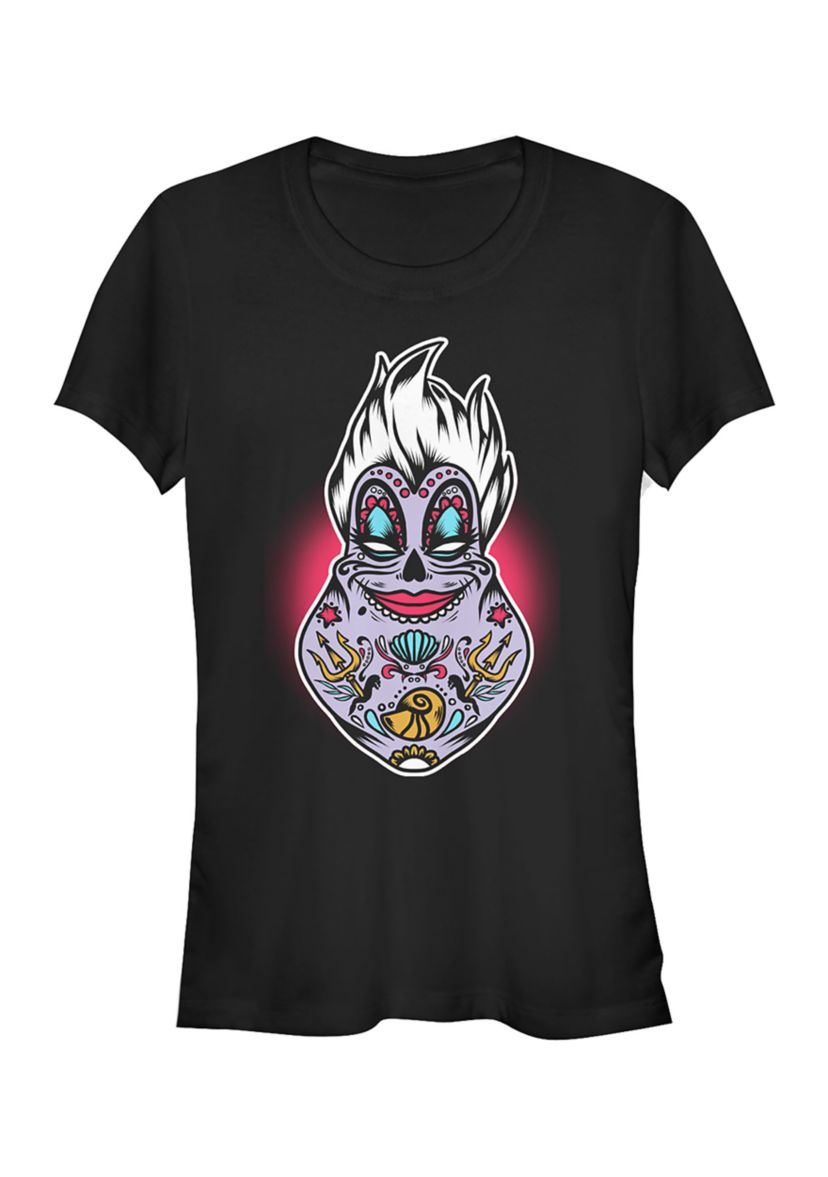 Juniors Sugar Skull Ursula T-Shirt