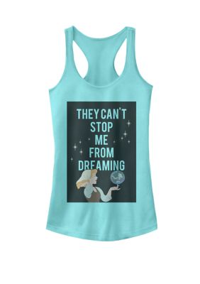 Disney Cinderella Can't Stop Dreaming Racerback Graphic Tank