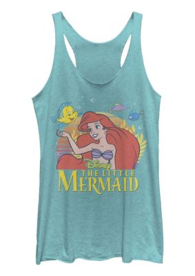 Tom and Jerry Women's The Little Mermaid Graphic Tank Top