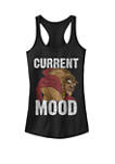 Beauty And The Beast Current Mood Racerback Graphic Tank