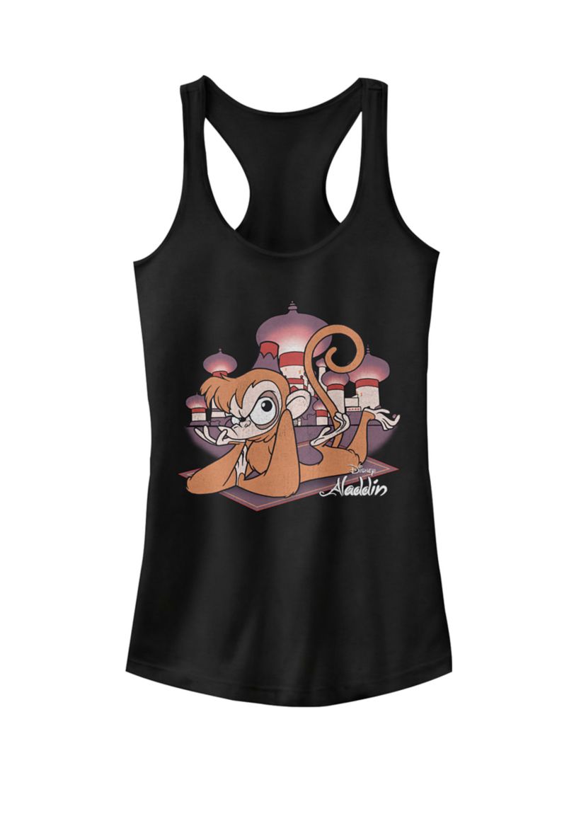 Aladdin Abu and Carpet in Agrabah Graphic Racerback Tank