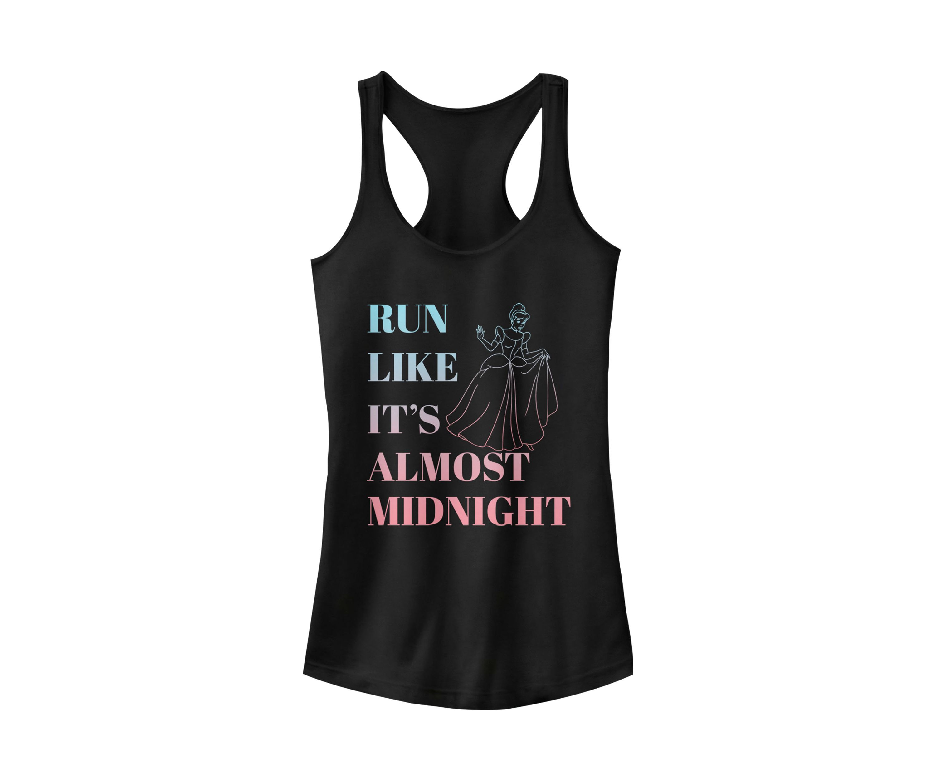 Juniors Disney Princess Almost Midnight Tank