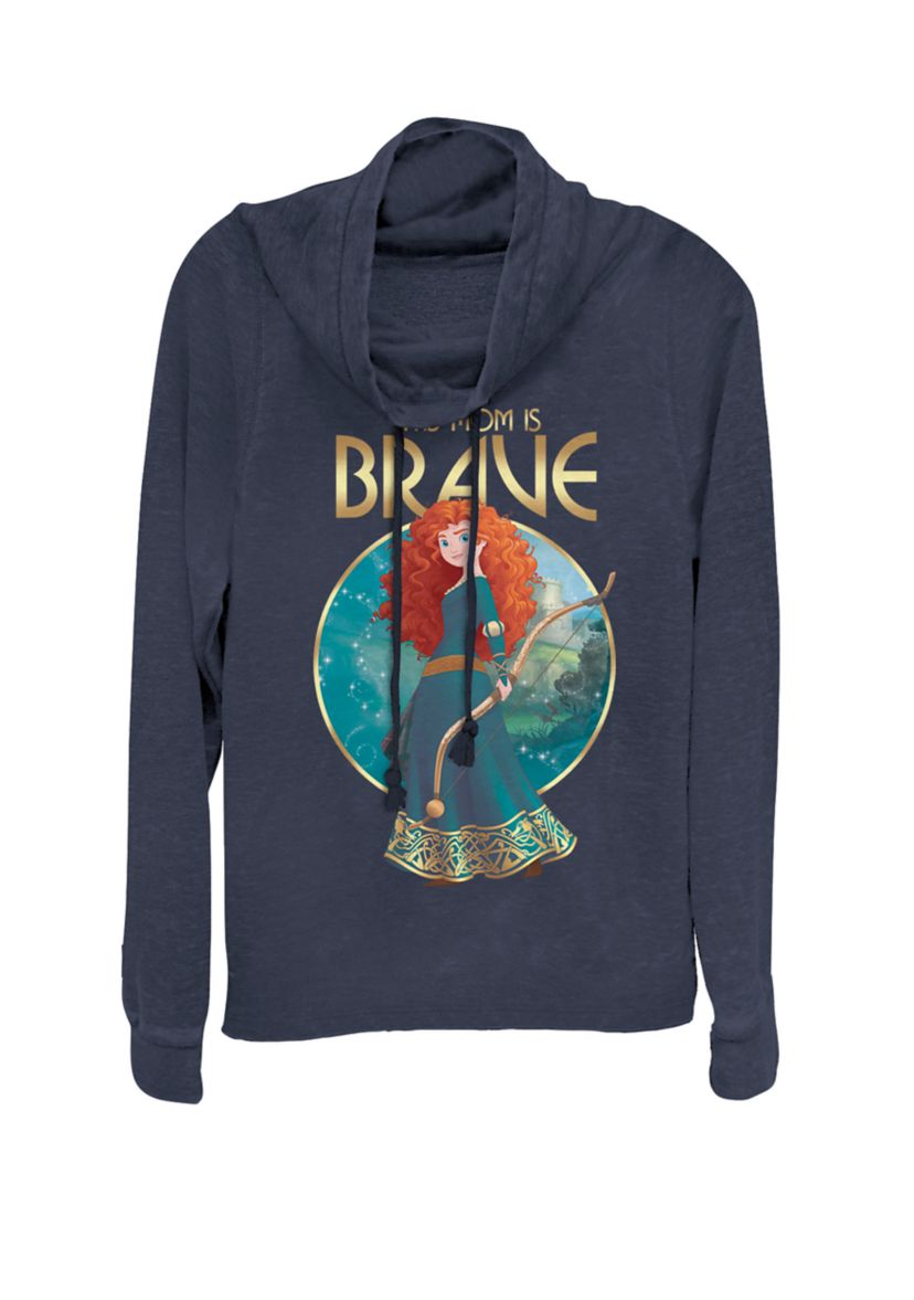 Merida Brave Mothers Day Cowl Neck Graphic Pullover