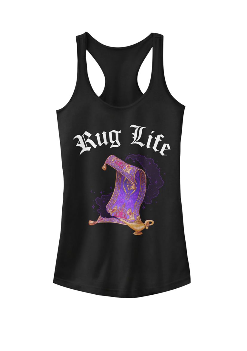 Aladdin Rug Life Graphic Racerback Tank