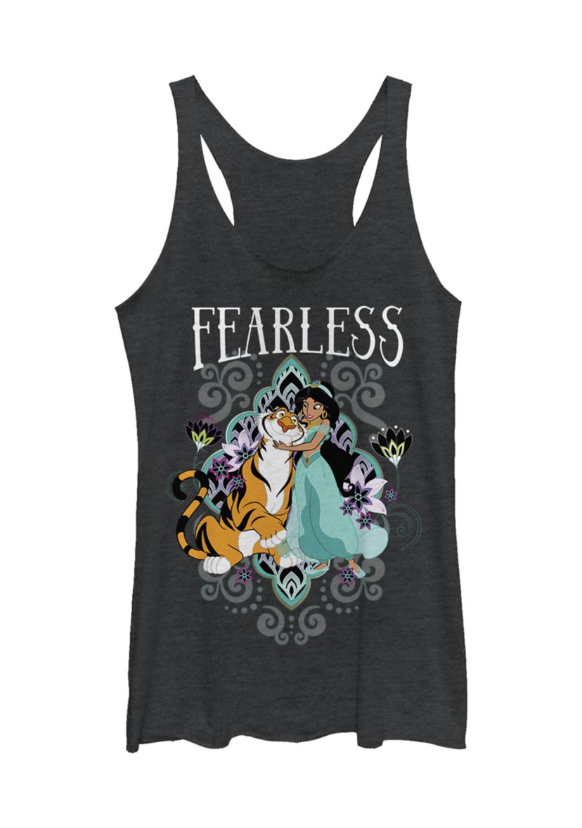 Juniors  Courageous Jasmine Graphic Tank