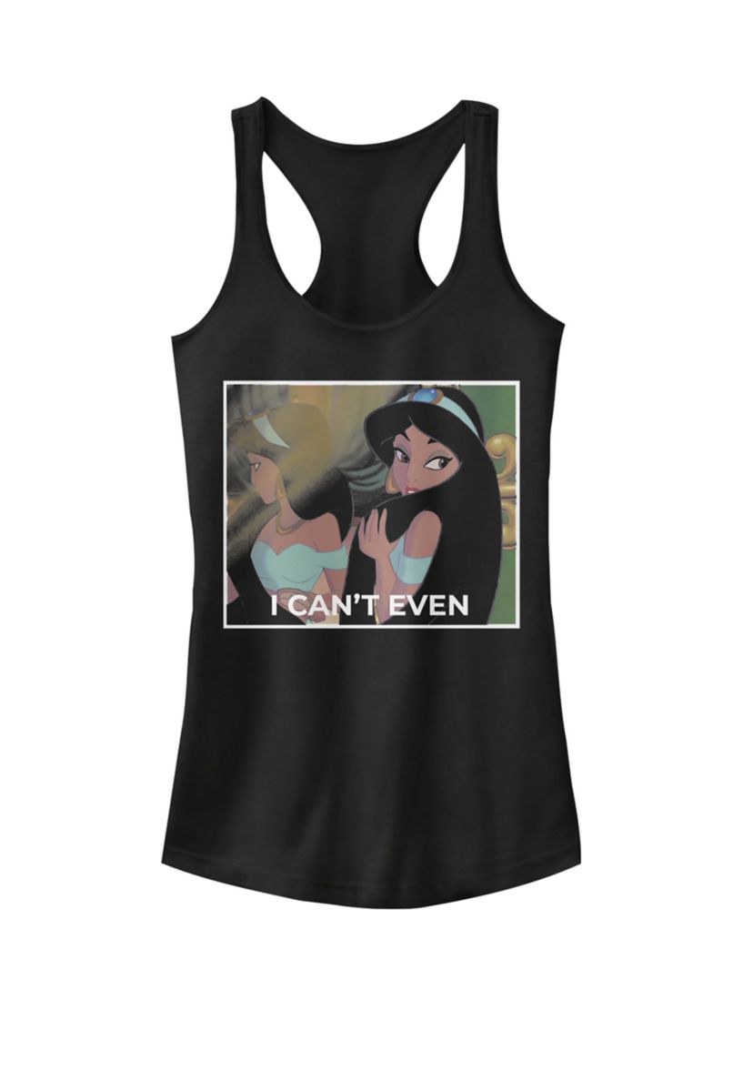 Aladdin Sassy Jasmine I Cant Even Graphic Racerback Tank