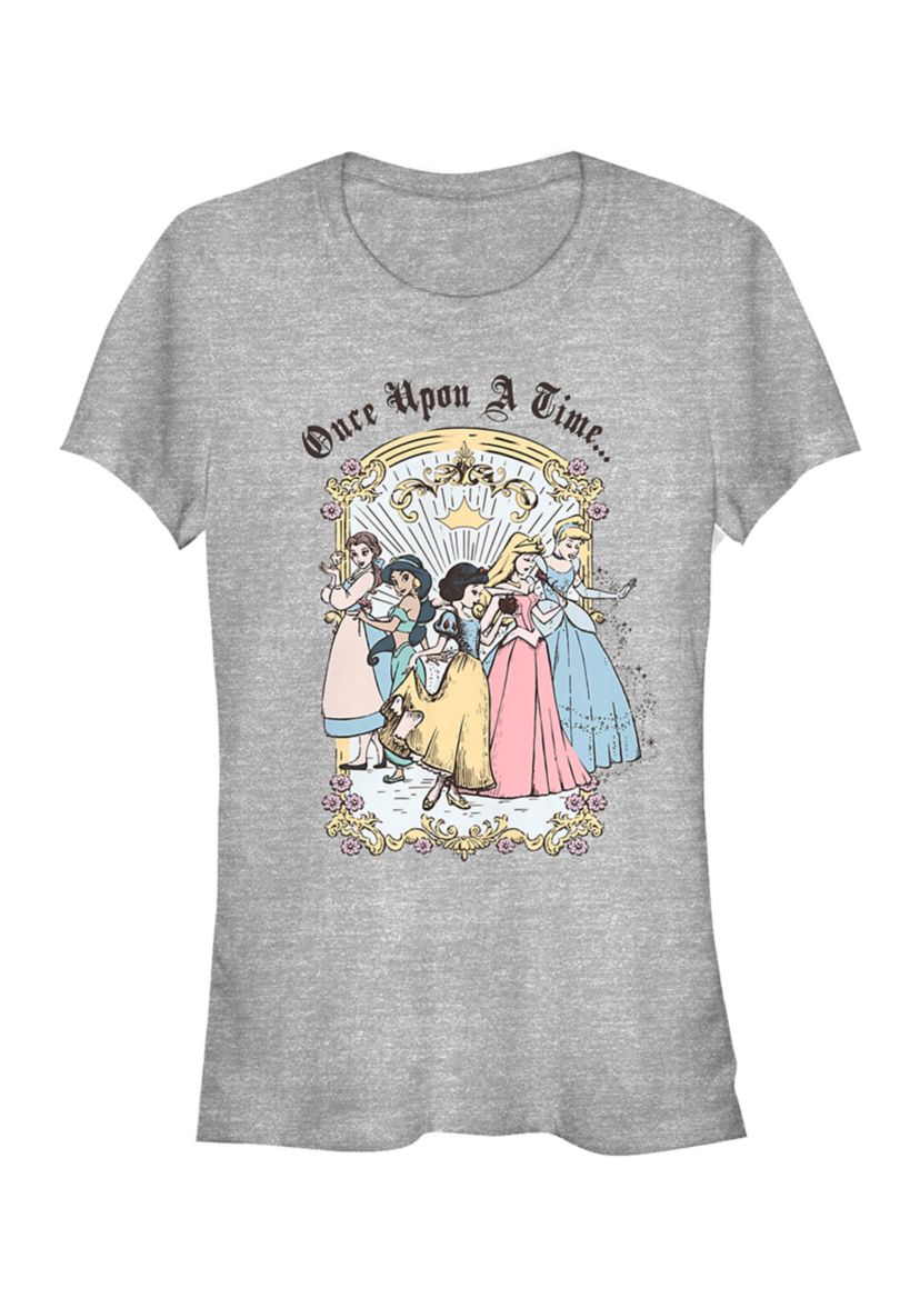 Juniors  Vintage Princess Group T-Shirt