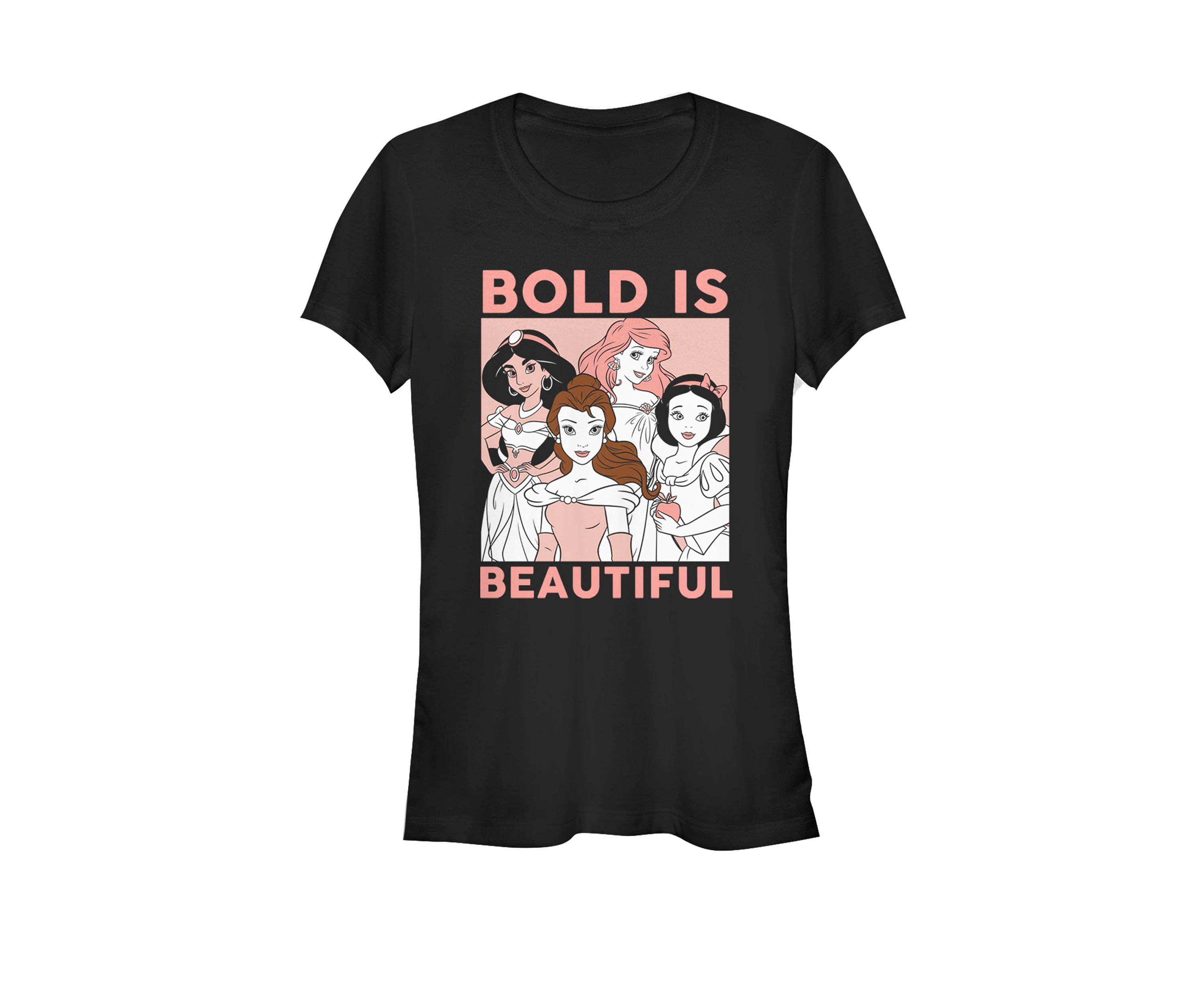 Princesses Bold is Beautiful Short Sleeve Graphic T-Shirt