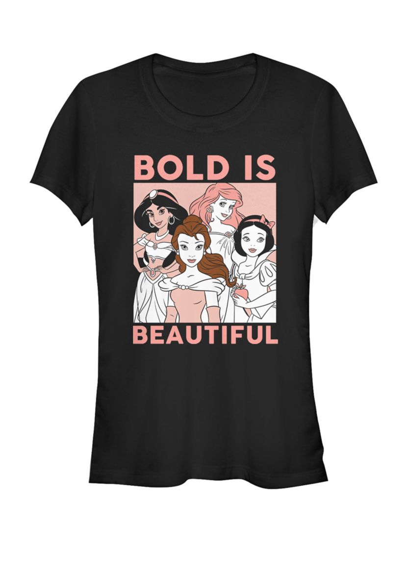 Princesses Bold is Beautiful Short Sleeve Graphic T-Shirt
