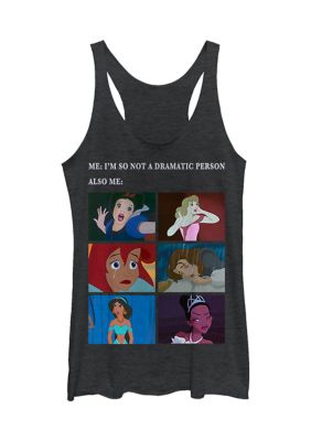 Disney Princess Women's Princess Drama Meme, Black, Small