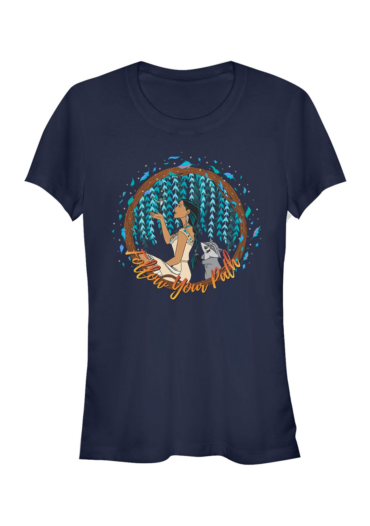 Juniors  Pocahontas and Meeko T-Shirt
