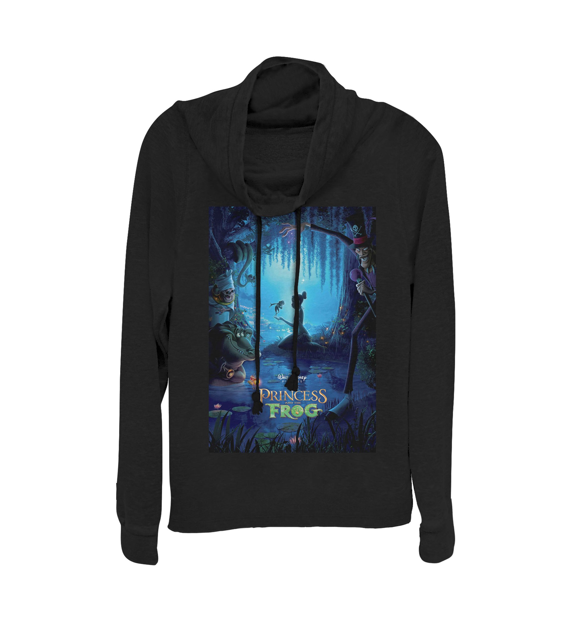Juniors  Frog Classic Poster Pullover Top