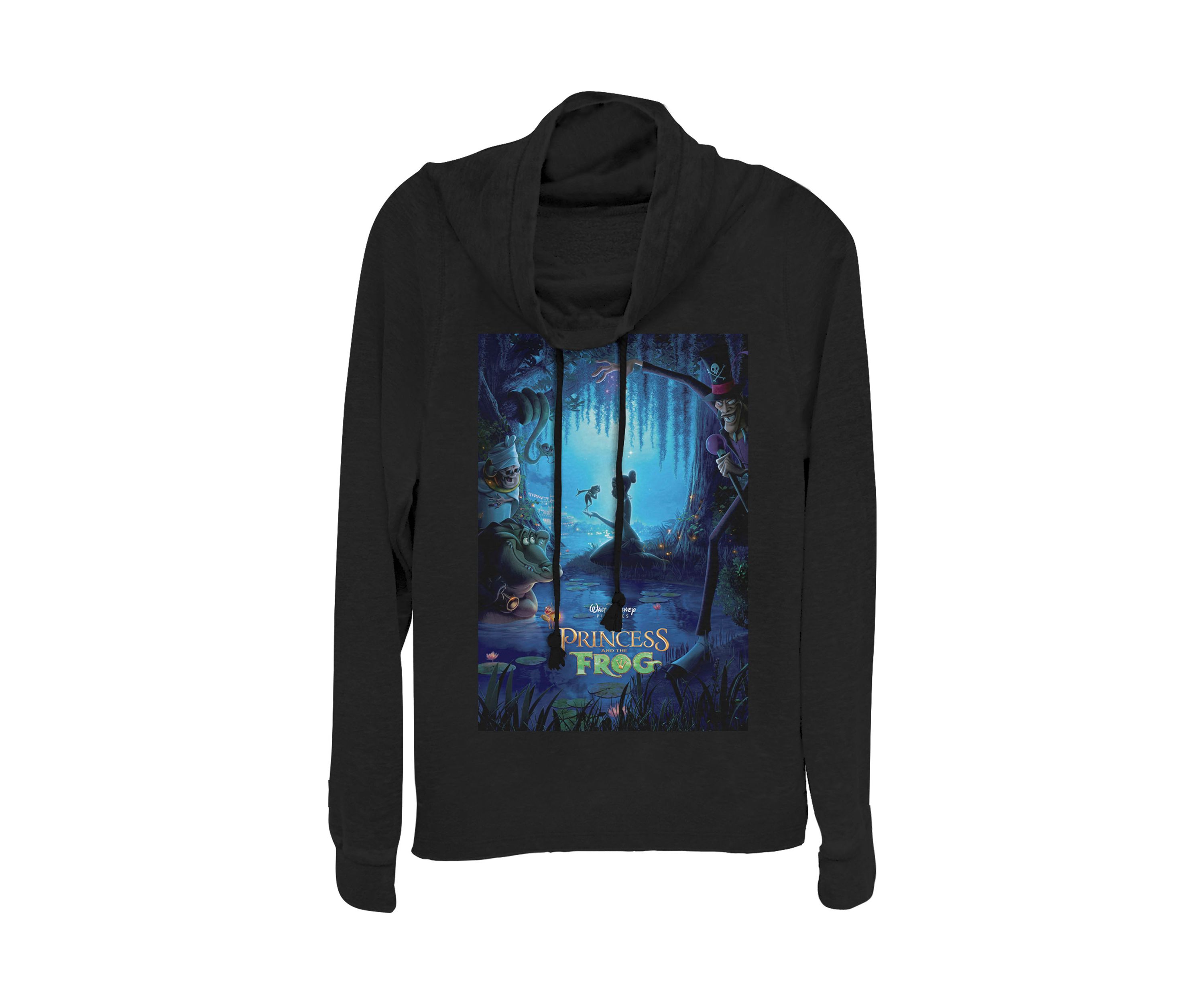 Juniors  Frog Classic Poster Pullover Top