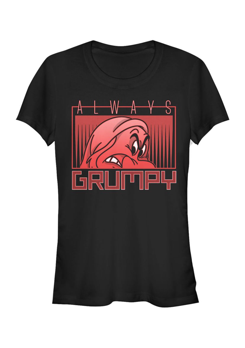 Juniors  Always Grumpy Graphic T-Shirt