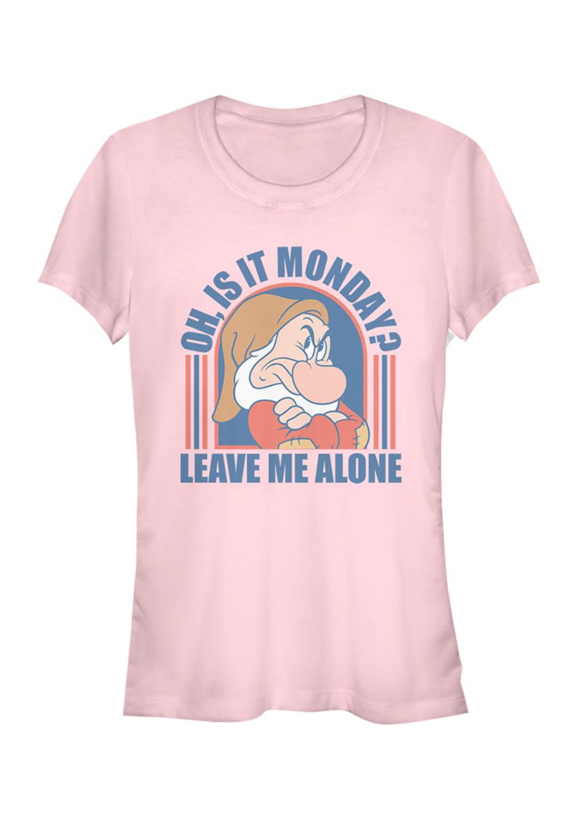 Juniors  Grumpy Monday Graphic T-Shirt