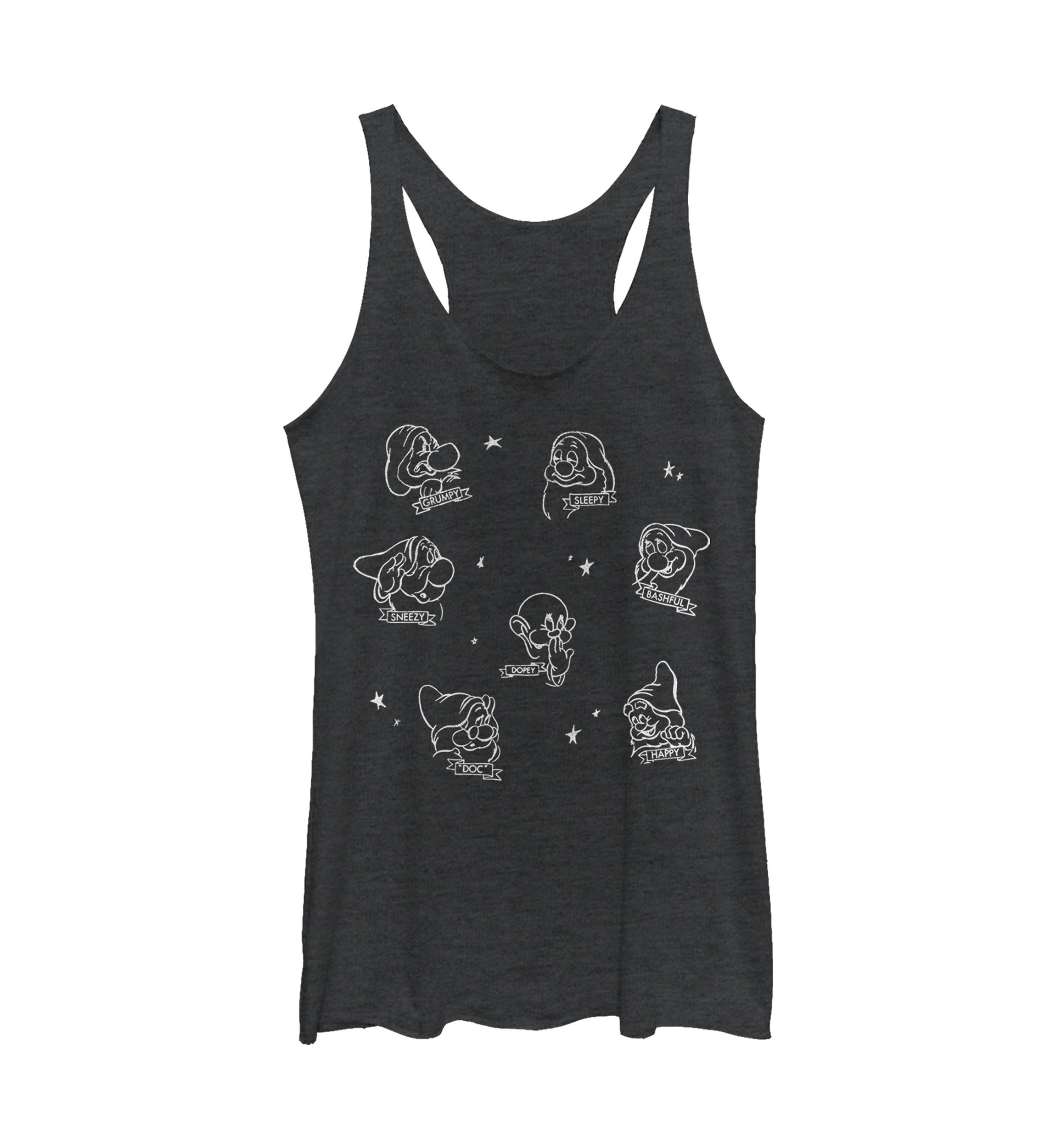 Juniors  Many Dwarves Graphic Tank