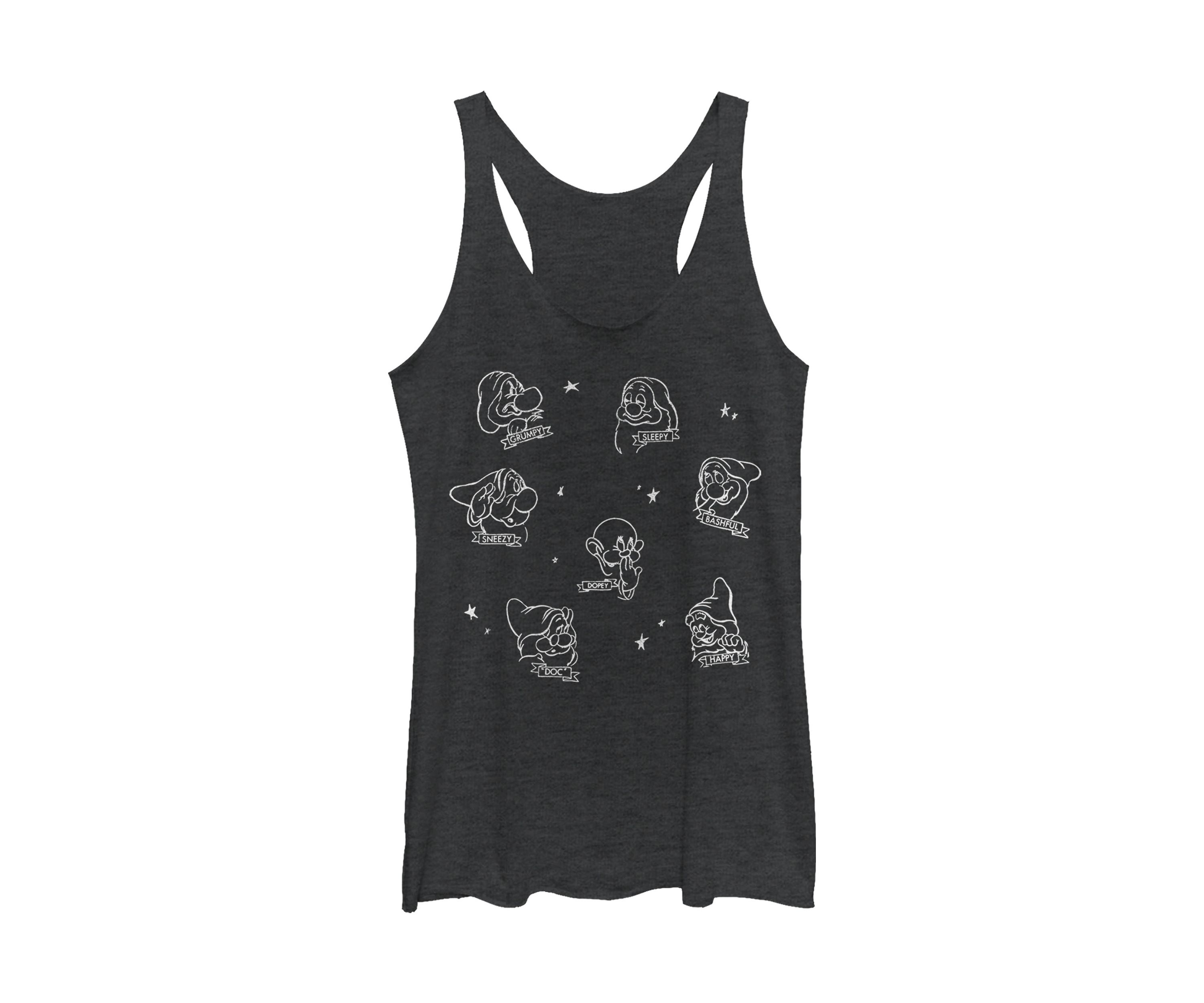 Juniors  Many Dwarves Graphic Tank