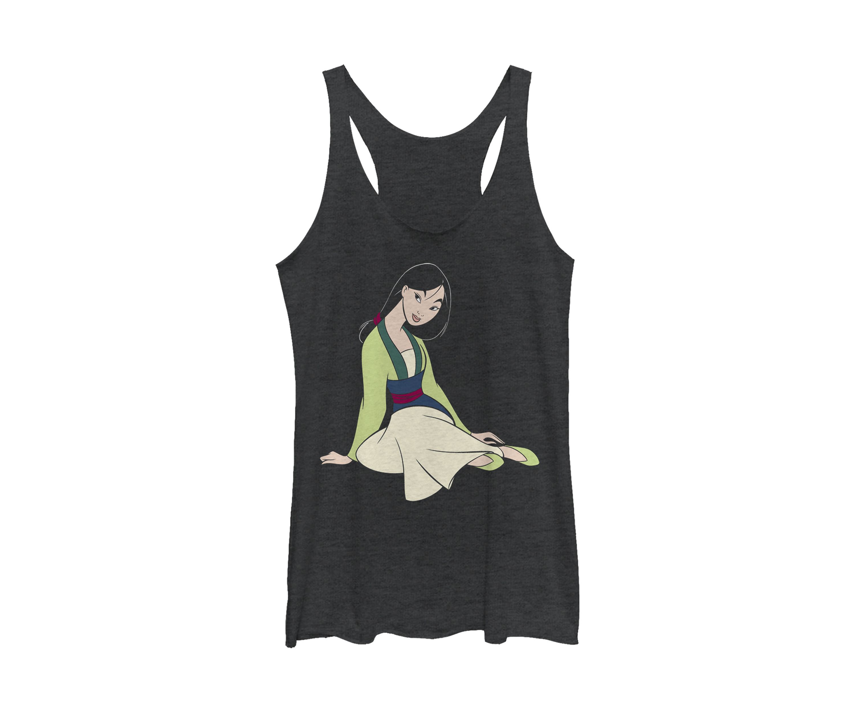 Juniors  Large Format Mulan Graphic Tank
