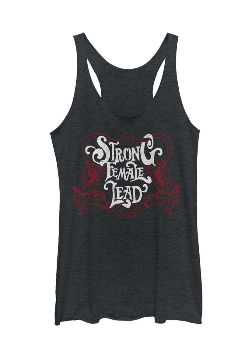 Juniors  Strong Female Graphic Tank