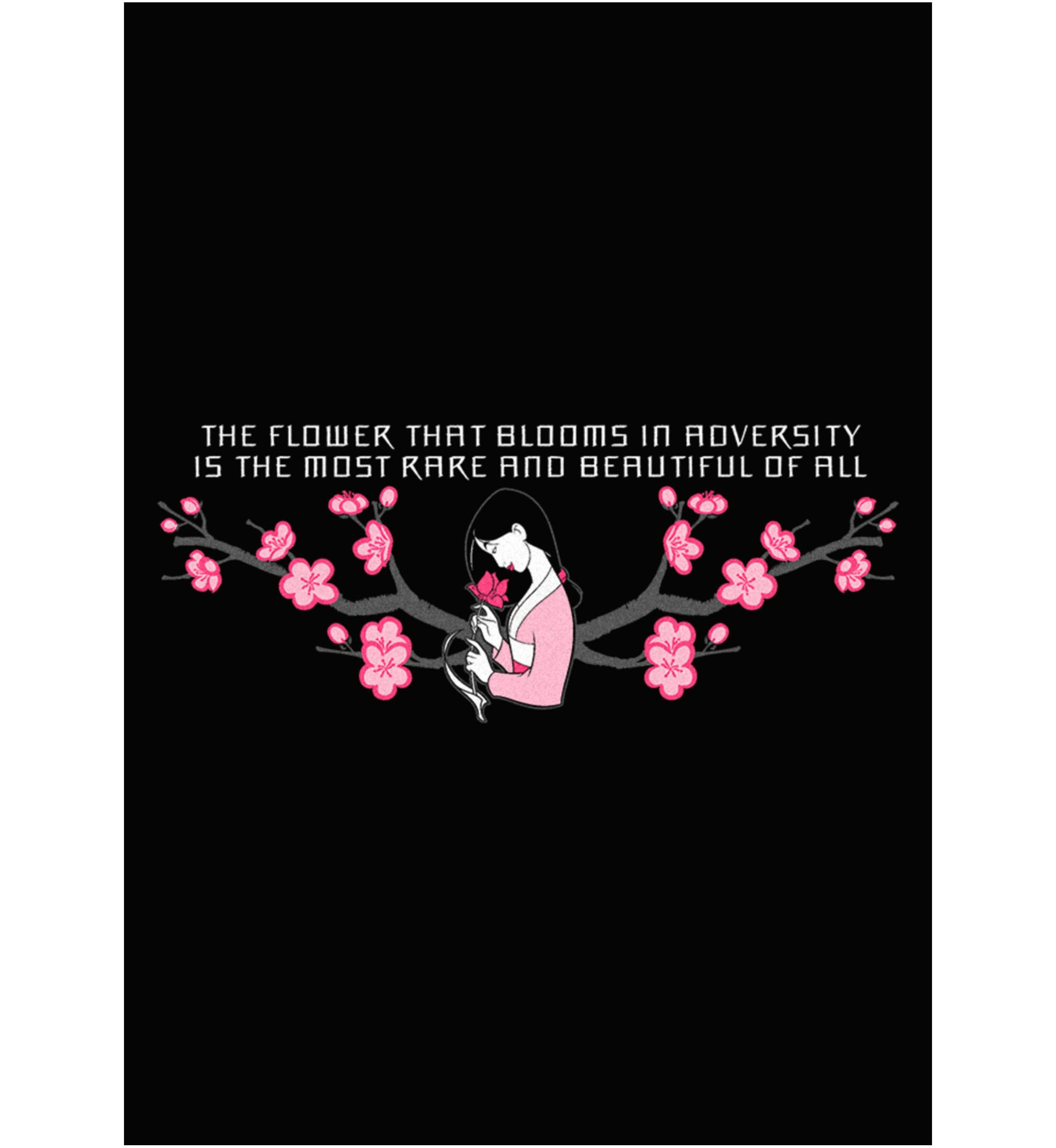 Flower Adversity Graphic Tank