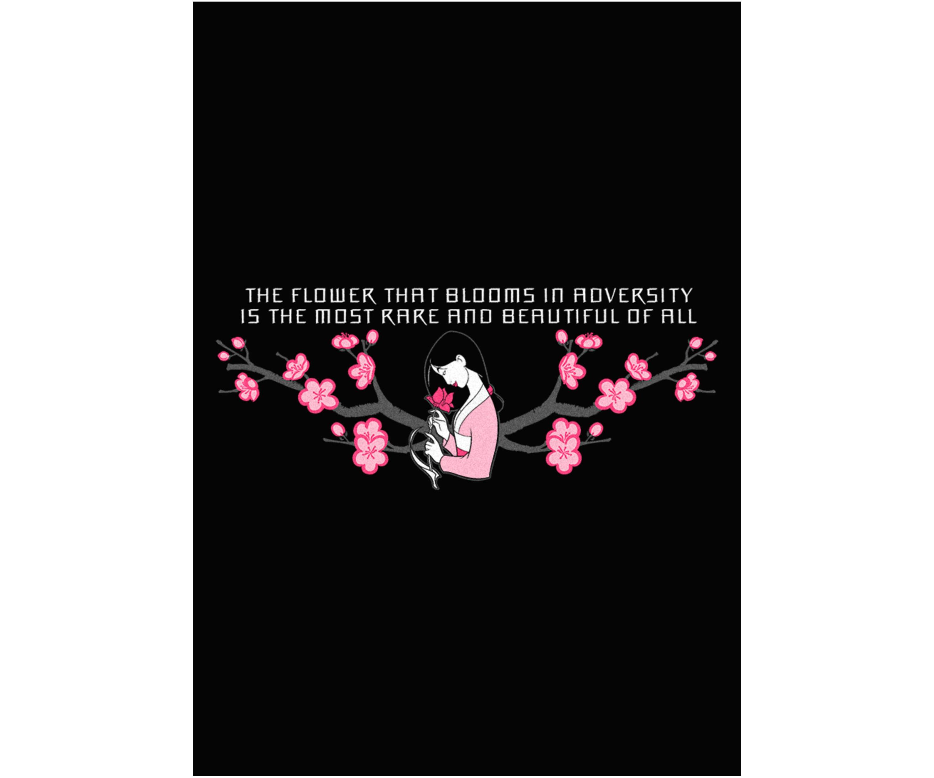 Flower Adversity Graphic Tank