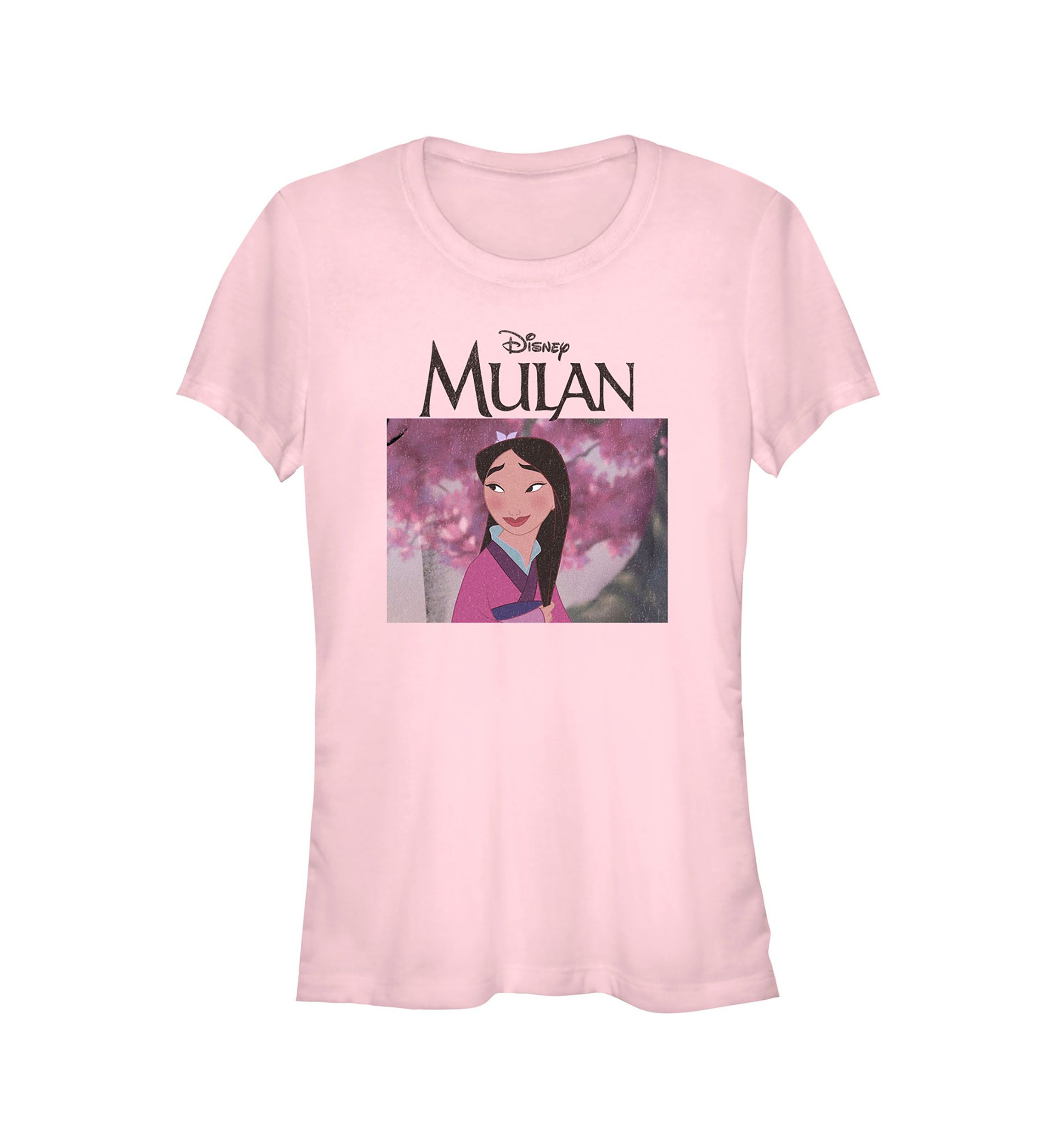 Simple Sakura Mulan Graphic T-Shirt