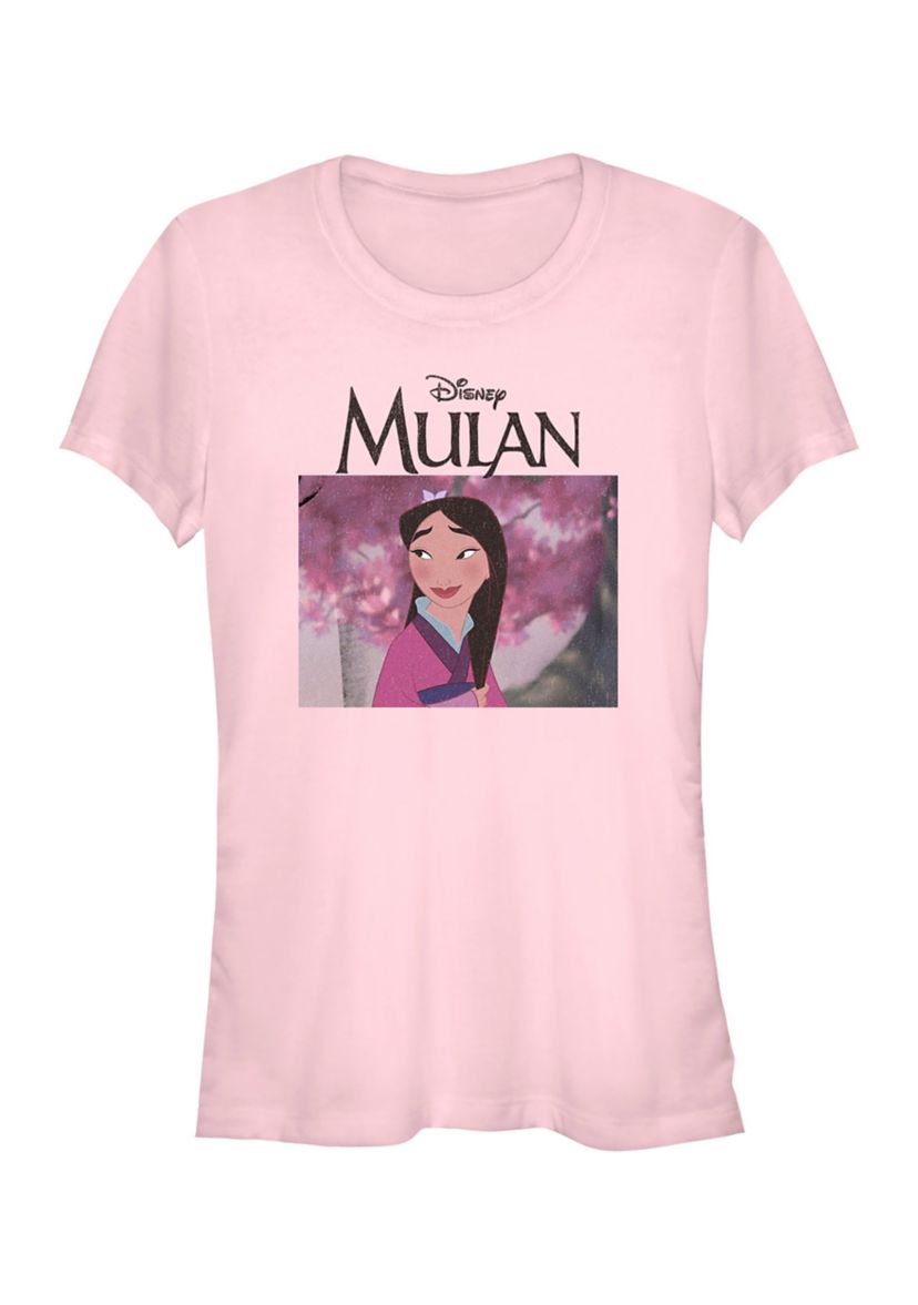 Simple Sakura Mulan Graphic T-Shirt