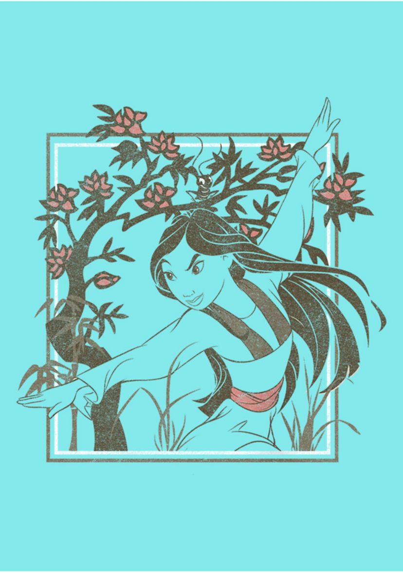 Mulan Frame No Txt Graphic Tank