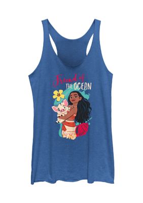 Disney Princess Friend Of Ocean Graphic Tank Top, Medium
