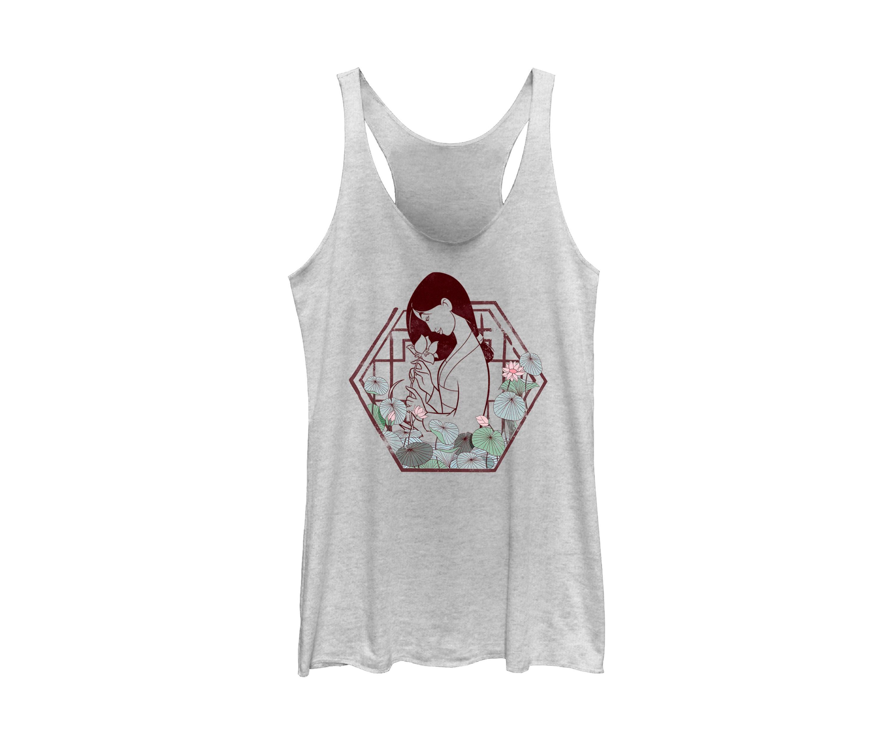 Mulan Lotus Graphic Tank