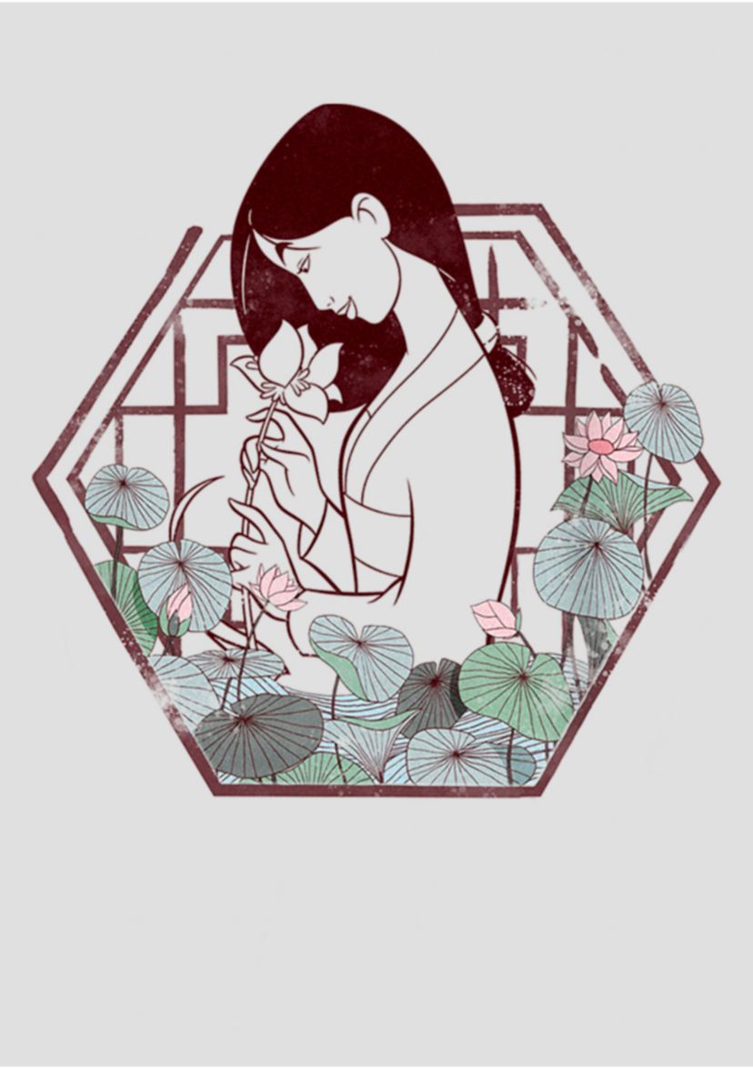 Mulan Lotus Graphic Tank