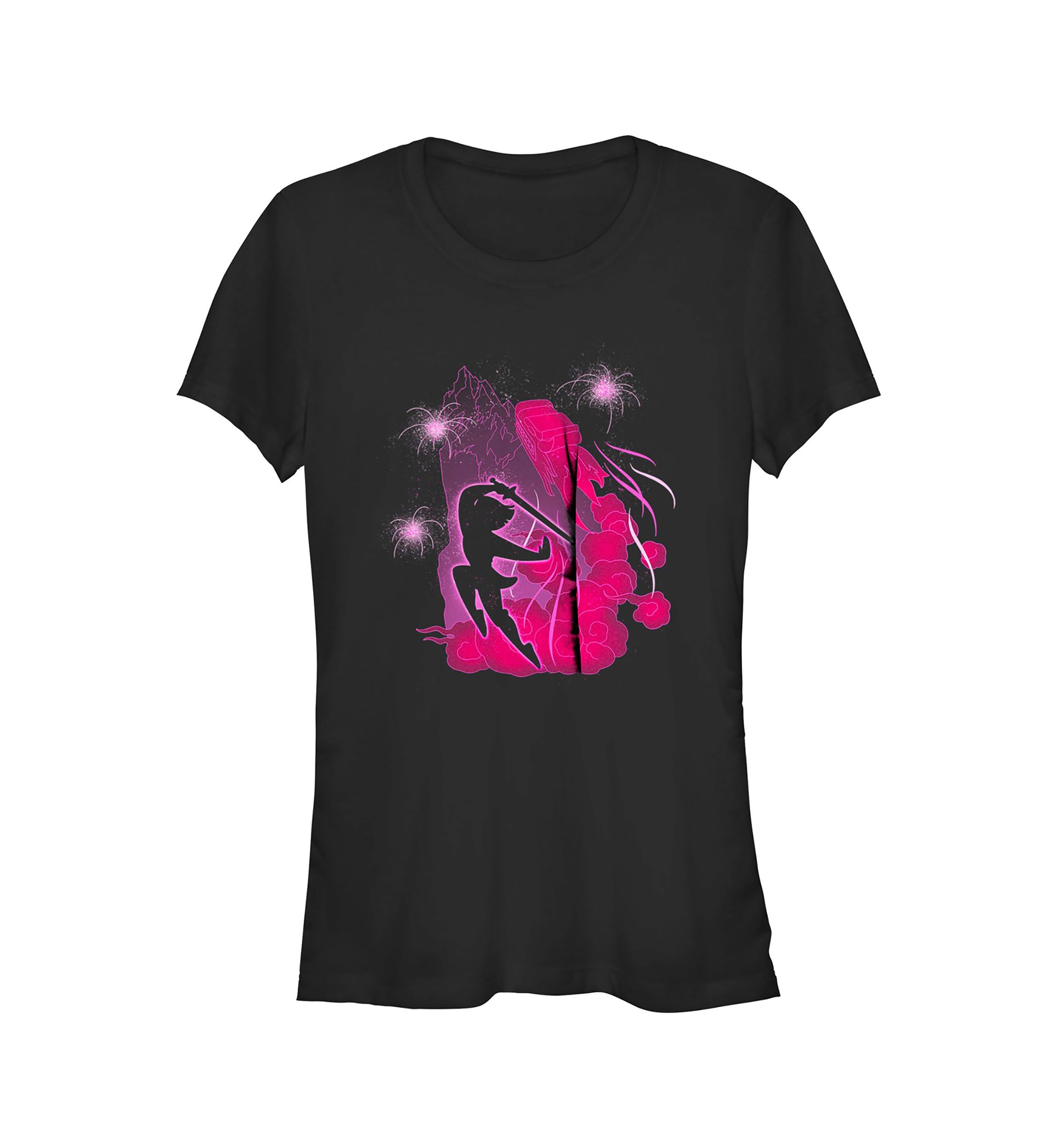 Glowing Mulan Graphic T-Shirt