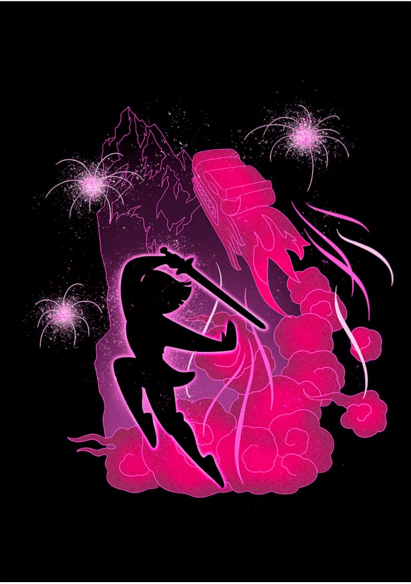 Glowing Mulan Graphic T-Shirt
