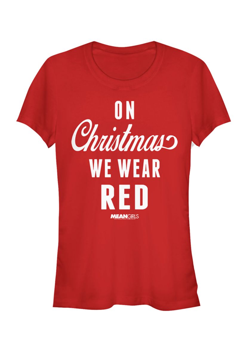 Juniors Red Day T-Shirt