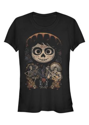 Disney Pixar Women's Coco Poster Graphic T-Shirt, Black, XXL