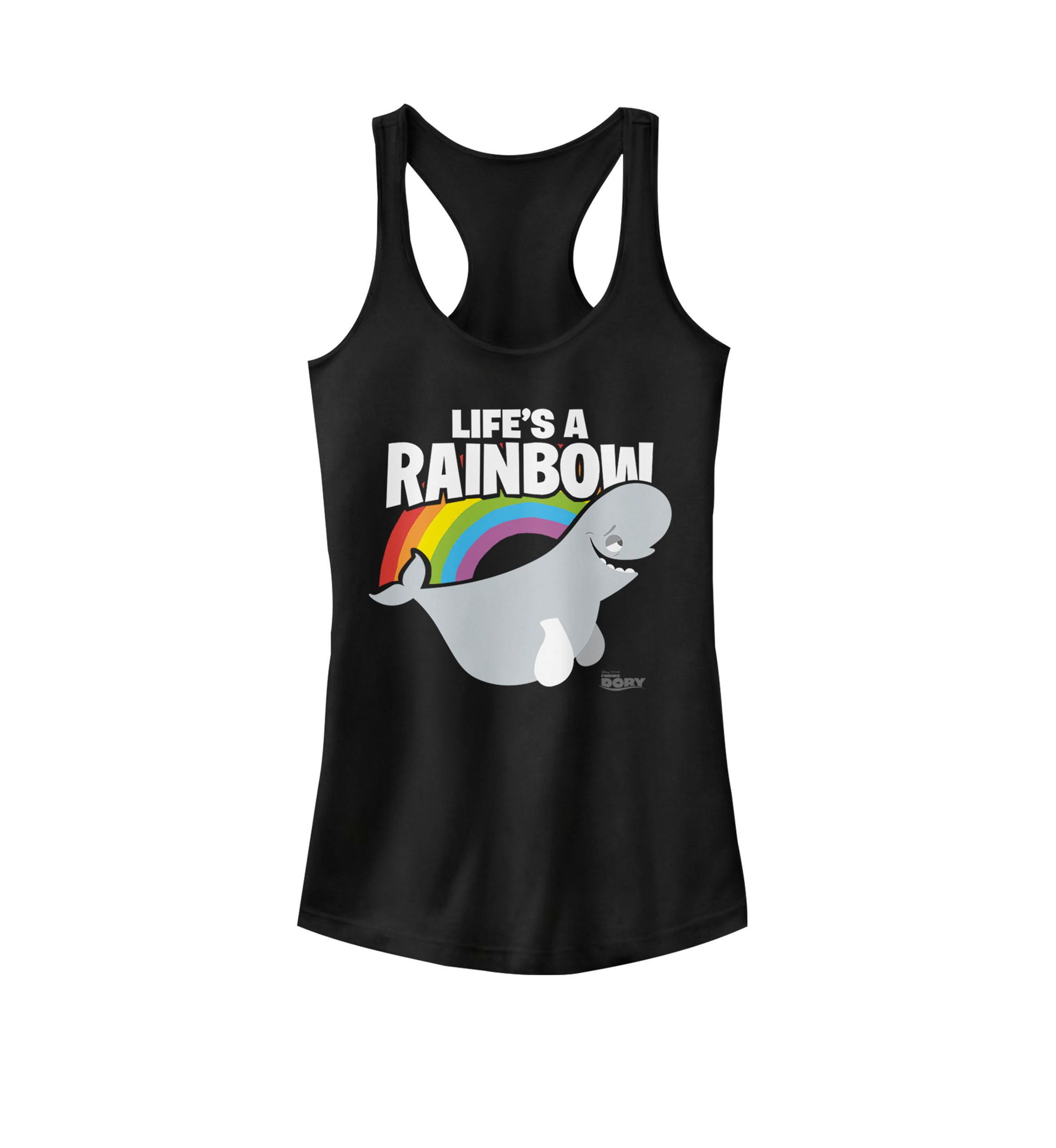 Finding Dory Bailey Life Is Graphic Racerback Tank