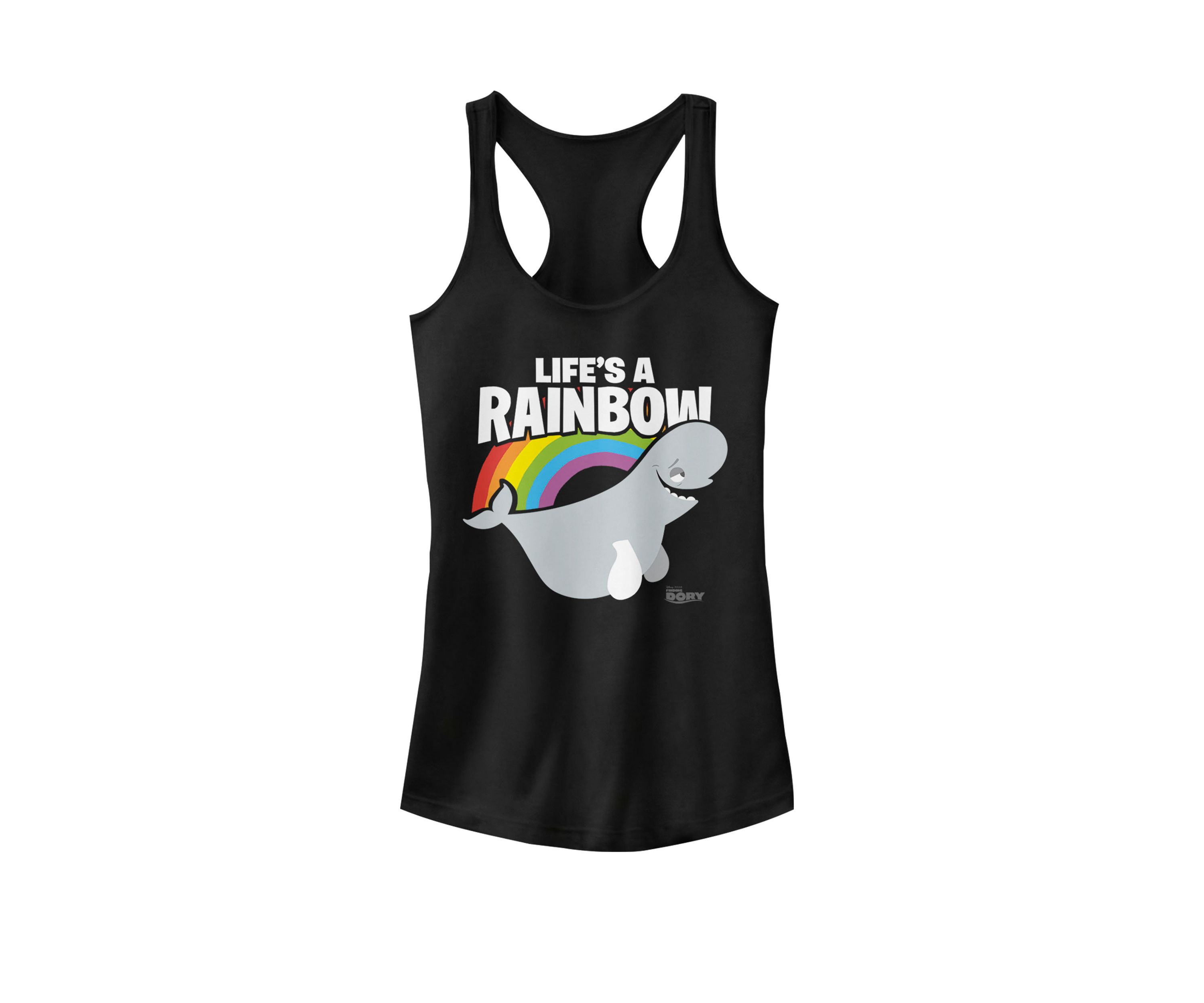 Finding Dory Bailey Life Is Graphic Racerback Tank