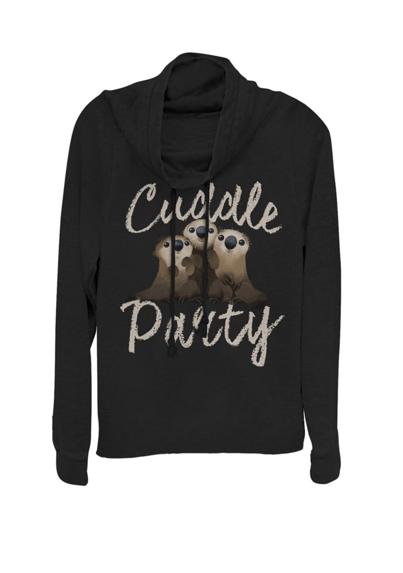 Finding Dory Cuddle Party Cowl Neck Graphic Pullover