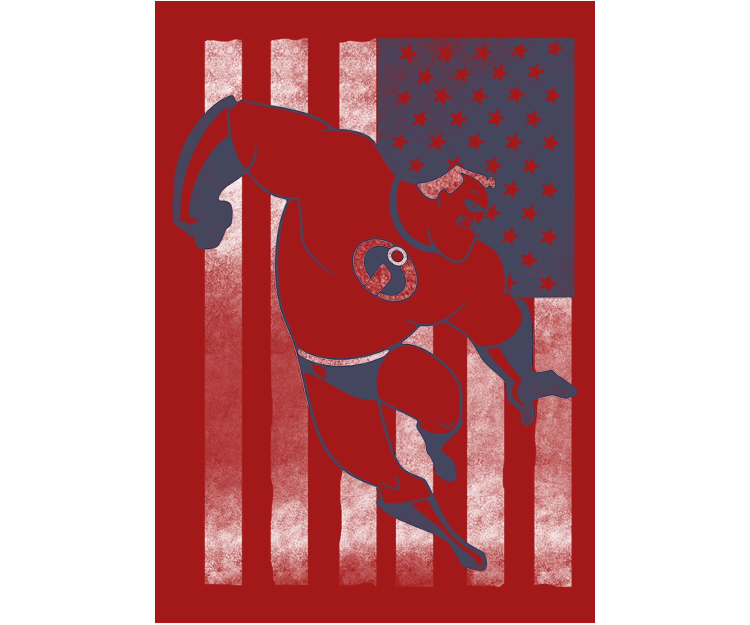 Incredible Flag Graphic T-Shirt