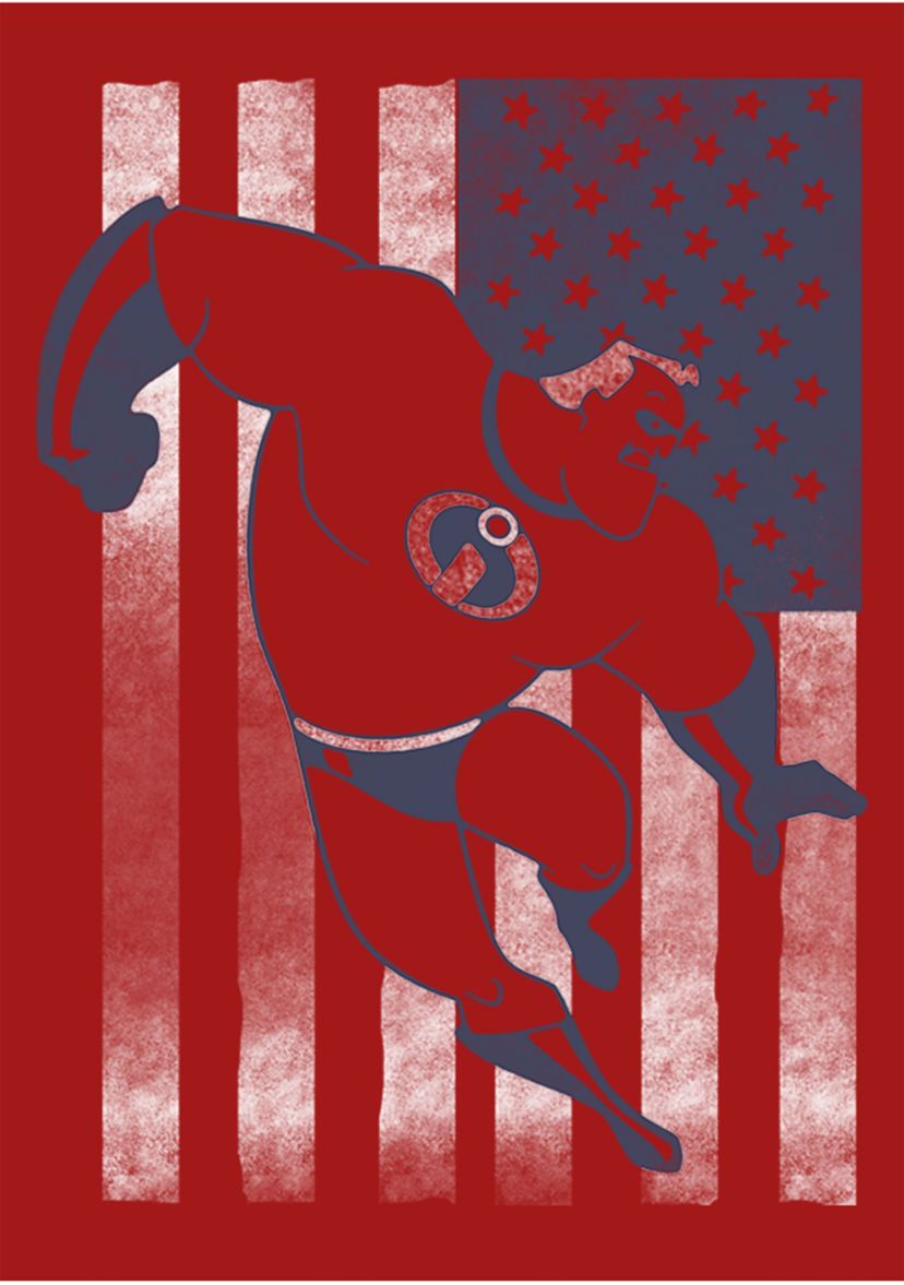 Incredible Flag Graphic T-Shirt