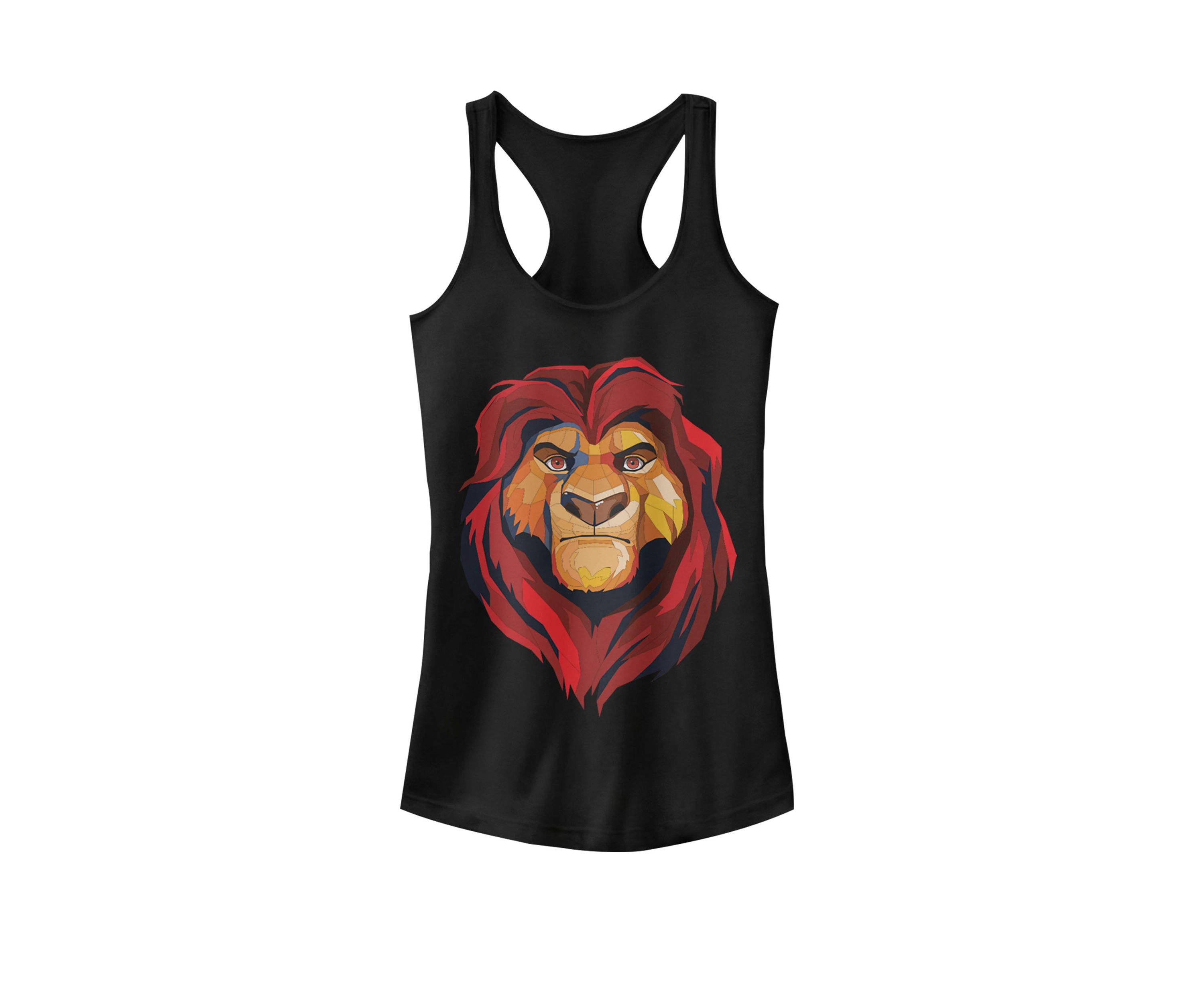 Lion King Mufasa Artsy Graphic Racerback Tank