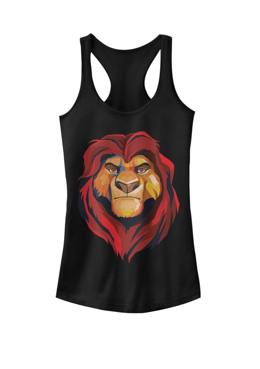 Lion King Mufasa Artsy Graphic Racerback Tank