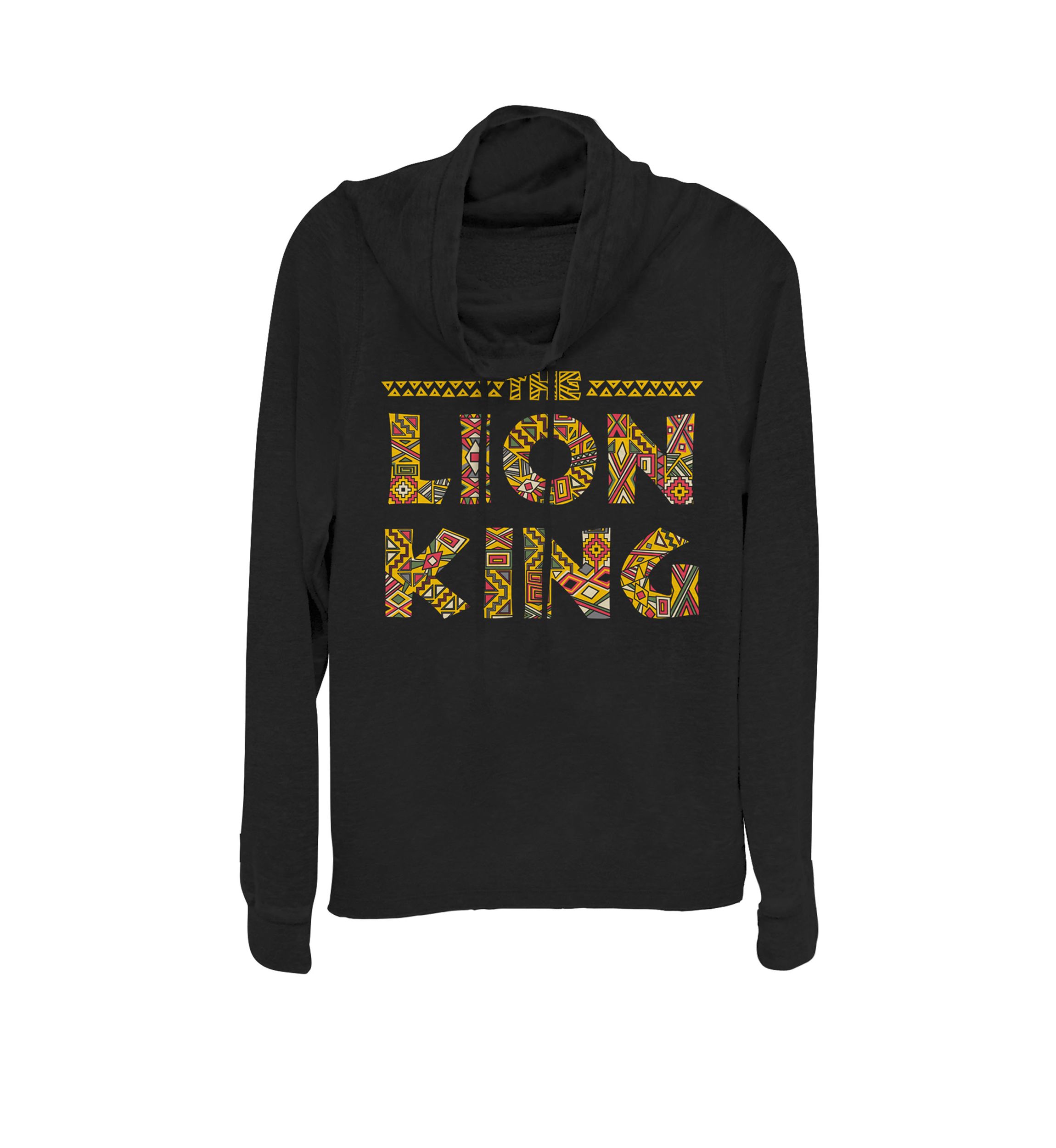 Lion King Sahara Logo Cowl Neck Graphic Pullover
