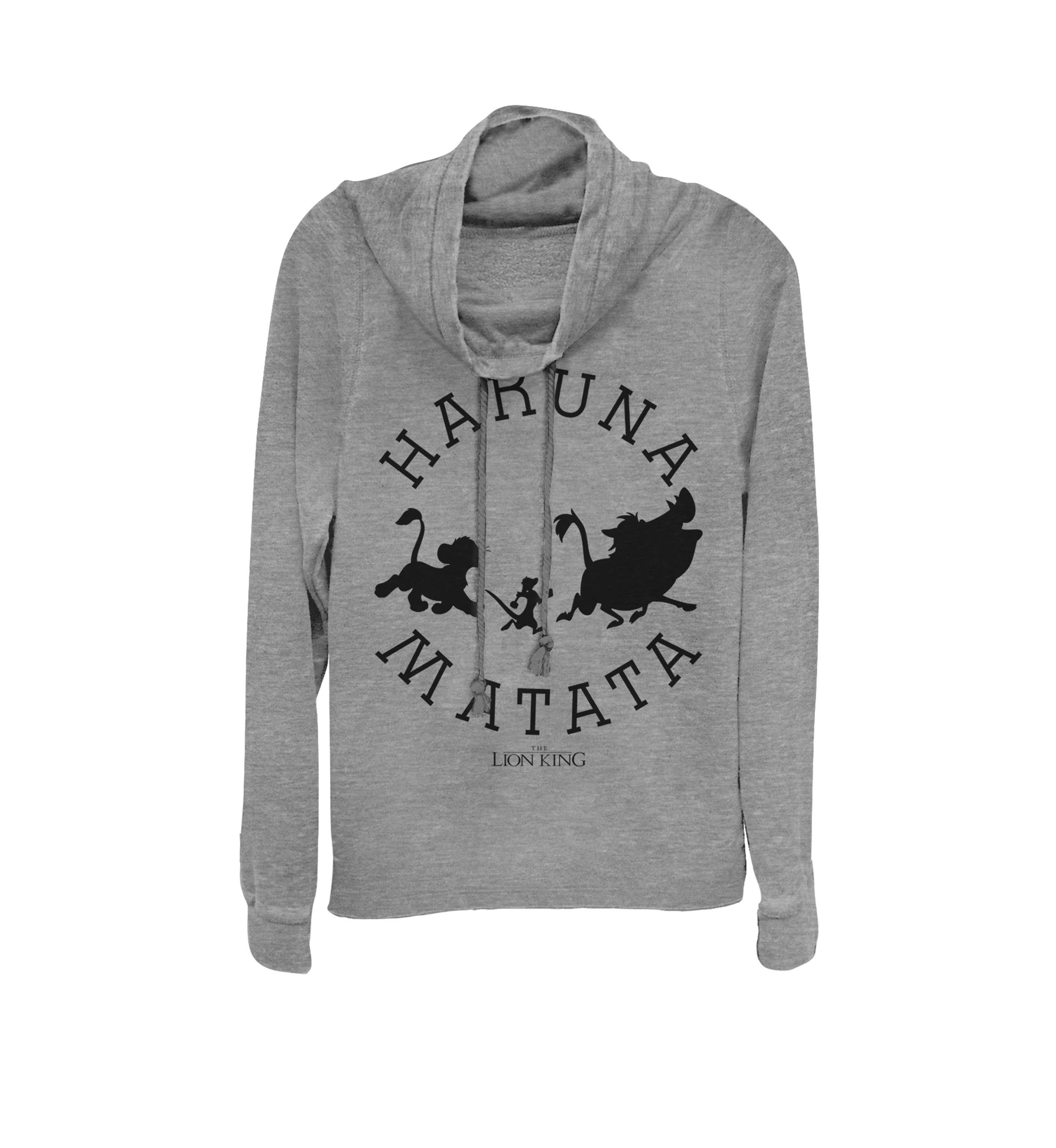 Lion King Hakuna Matata Pride Camp Cowl Neck Pullover